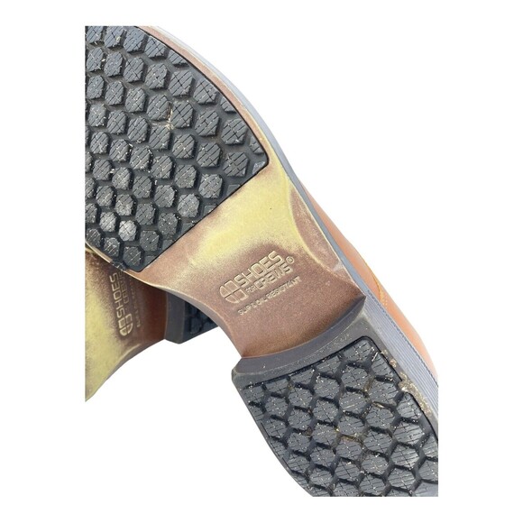 Shoes For Crews Senator Slip & Oil Resistant Men's Brown Style 1211 Size US 12 - Picture 7 of 8